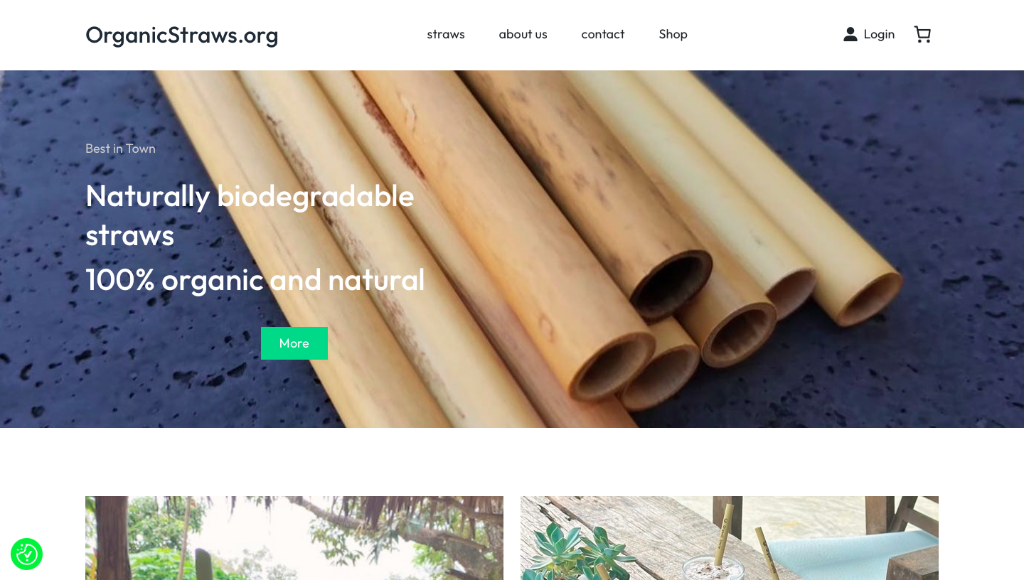 organicstraws.org – logo, nazwa, web, sklep internetowy